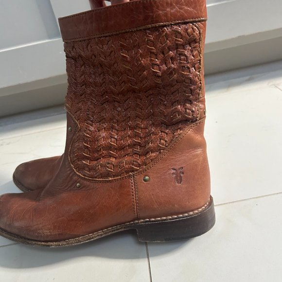 Frye Leather Booties Size 9 - Picture 3 of 3